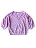 The Reset 100% Wool Solid Purple Wool Pullover Sweater Size XS - photo 1
