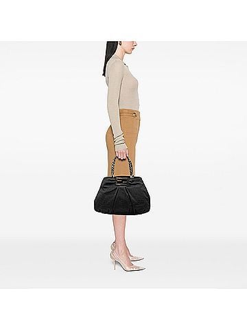Fendi Large Zucca Canvas Mia Tote (view 2)