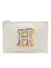 Hermès 100% Fabric Brown H Canvas Embroidered Electrique Flat Case One size - photo 1