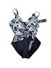 Magicsuit Graphic Black White One Piece Swimsuit Size 16 - photo 4
