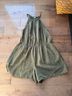 Gap 100% Cotton Green Romper Size XL - photo 6