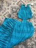 SIMKHAI Blue Tan Casual Dress Size S - photo 3