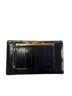 Lee Sands Black Leather Clutch One size - photo 1