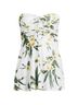 Lands' End Floral White Green One Piece Swimsuit Size 20 - photo 1