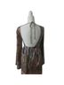Sage 100% Polyester Paisley Blue Casual Dress Size S - photo 2