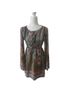 Sage 100% Polyester Paisley Blue Casual Dress Size S - photo 1