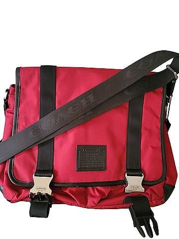 Coach Leather Messenger (view 1)