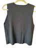 Les Serein Solid Tan Black Vest Size M - photo 2