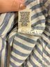 L.L.Bean 100% Linen Stripes Blue White 3/4 Sleeve Blouse Size XS - photo 6