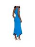 Xscape Solid Blue Cocktail Dress Size 12 - photo 5