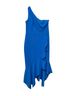 Xscape Solid Blue Cocktail Dress Size 12 - photo 4