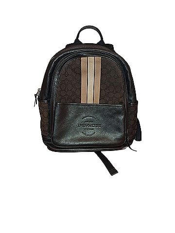 Coach Leather Backpack (view 1)