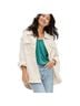American Eagle Outfitters 100% Cotton White Ivory Jacket Size XL - photo 1