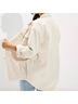 American Eagle Outfitters 100% Cotton White Ivory Jacket Size XL - photo 7