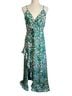 Lulus 100% Polyester 100% Polyester Floral Green Cocktail Dress Size M - photo 3