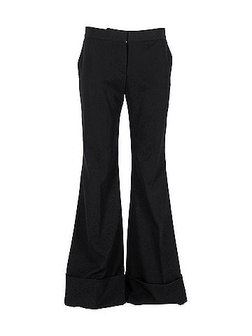 Stella McCartney Stella McCartney Boot-Cut Trousers in Black Wool (view 1)