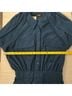 Cider 100% Polyester Solid Teal Casual Dress Size XS - photo 5