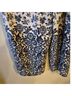 Spell 100% Rayon Floral White Blue Jumpsuit Size XS - photo 6