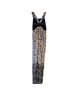 Spell 100% Rayon Floral White Blue Jumpsuit Size XS - photo 2
