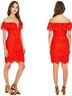 Astr 100% Polyester 97% Polyester 3% Elastane Floral Red Orange Cocktail Dress Size L - photo 4