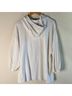 Out From Under 100% Cotton White Ivory Pullover Hoodie Size S - photo 6