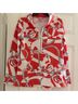 Lilly Pulitzer Bow Print Red White Pullover Sweater Size S - photo 4