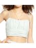 Blank NYC Checkered-gingham White Green Sleeveless Top Size XS - photo 1