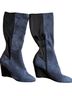 Charles by Charles David Blue Wedges Size 8 - photo 1
