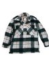 Abercrombie & Fitch Plaid Green White Brown Jacket Size M - photo 1