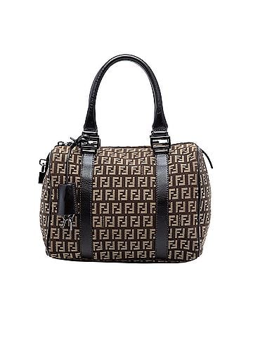 Fendi Zucchino Canvas Forever Boston Bag (view 1)