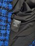 Alice + Olivia 100% Polyester Plaid Blue Cocktail Dress Size 6 - photo 10