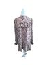 Missguided 100% Polyester Zebra Print Pink Black Cocktail Dress Size 4 - photo 1