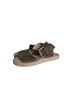 RAYE 100% Suede Solid Brown Tan Flats Size 6 - photo 1