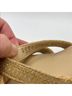 J. McLaughlin 100% Raffia Multi Color Sandals Size 6 - photo 8