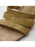 J. McLaughlin 100% Raffia Multi Color Sandals Size 6 - photo 7