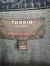 Torrid 100% Cotton Blue Denim Jacket Size 1X - photo 3