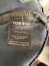 Torrid 100% Cotton Blue Denim Jacket Size 1X - photo 4