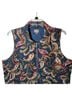 Chico's 100% Polyester 42% Acrylic 42% Modacrylic 16% Polyester Paisley Multi Color Vest Size XL - photo 4