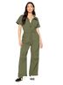 Fabletics 100% Nylon Green Jumpsuit Size M - photo 1