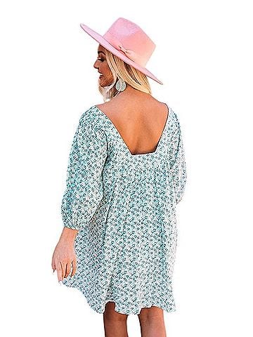 Storia New Market flowers shift short dress Casual Dress (view 2)