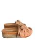Paloma Barceló Solid Tan White Sandals Size 7 - photo 2