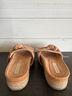 Paloma Barceló Solid Tan White Sandals Size 7 - photo 5