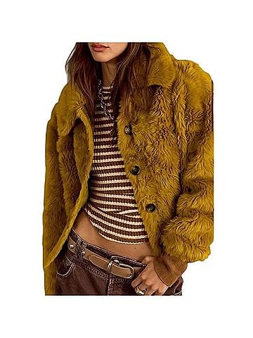 Free People Alice Throw On Faux Fur Jacket (view 1)