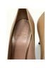 Stuart Weitzman 100% Patent Leather Tan Heels Size 7 1/2 - photo 3