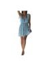 My Beachy Side 100% Polyester Floral Blue Casual Dress Size M - photo 4
