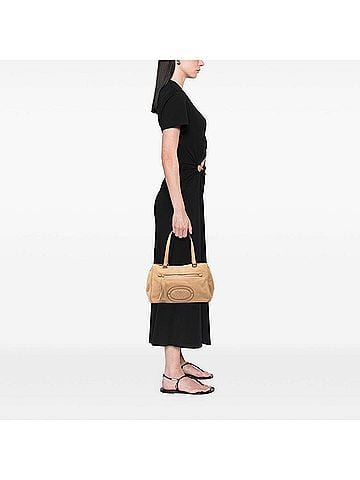 Loewe Nubuck Anagram Madrid Fringe Shoulder Bag (view 2)