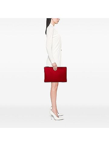 Prada Tessuto Soft Zip Clutch (view 2)