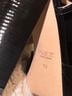 INEZ 100% Leather Snake Print Black Heels Size 9 - photo 6