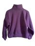 The North Face 100% Polyester Solid Purple Fleece Size L - photo 2