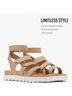 Sorel 100% Leather Tan Sandals Size 9 - photo 4